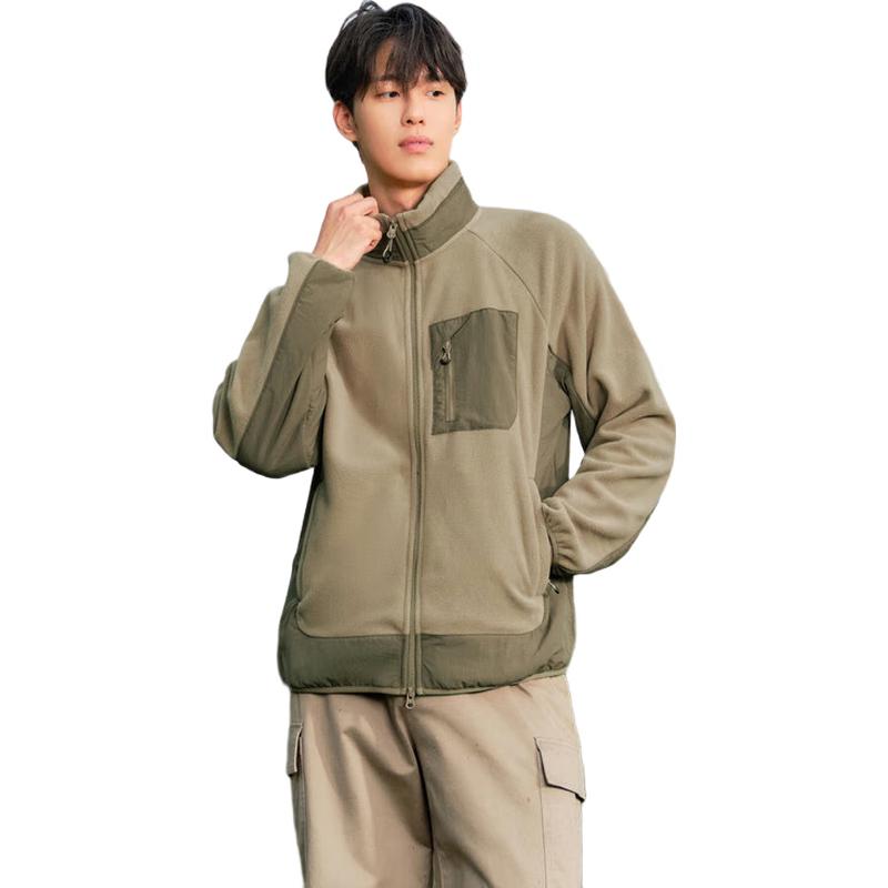 

Semir Men s Winter Anti-static Color Block Fleece Jacket S (165)