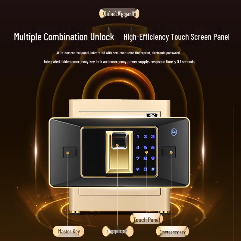 Tiger King Smart Fingerprint Home & Office Safe