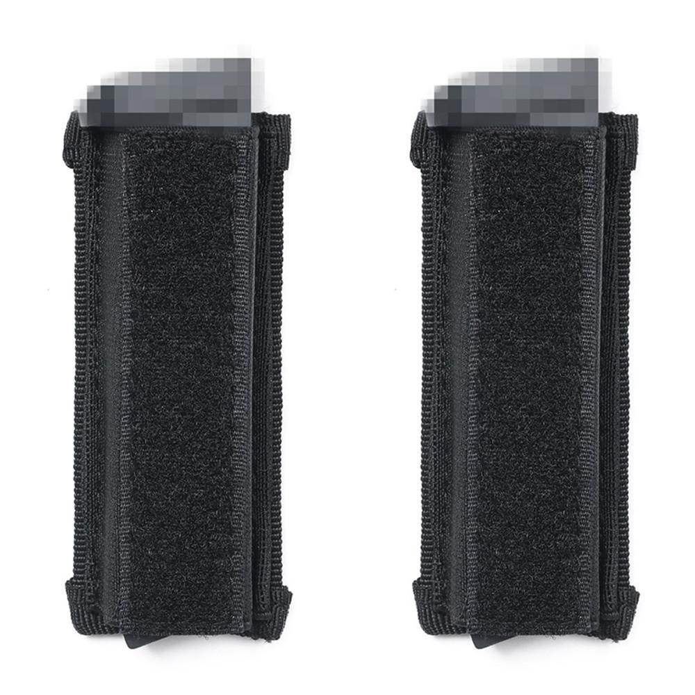 Outdoor multi-functional 9mm single-piece EDC insert Velcro hook textured bullet bag