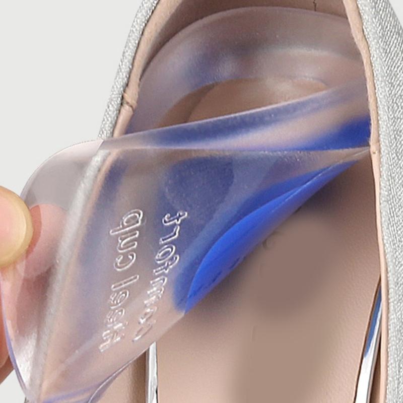 Gel Heel Cushions for Heel Pains Relief, Heel Cushions Inserts Gel Heel Cup Heel Support Pads Heel Inserts for Women Man