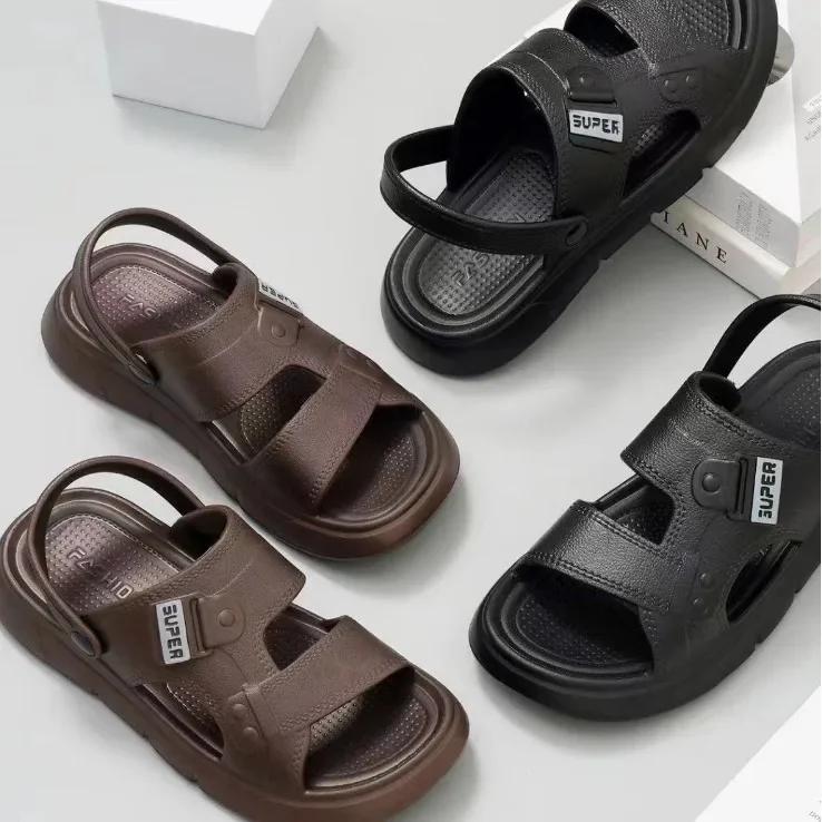 Fashion New Hot Sale Of The Season Men's Summer Sandals Soft Bottom Anti-Slip Wear-Resistant Beach Shoes Casual Outdoor Slippers Comfort