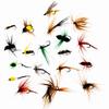 100PCS Handmade Fly Fishing Kit Lightweight Fly Fishing Lures Fly Fishing Flies Kit  Trout Fishing
