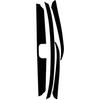 Front Grill Trim Chrome Delete Blackout Precut Vinyl Trim Stickers Fit for Honda Accord 2018 2019 2020 2021 2022