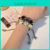 Unisex Handmade Geometric Star Bracelet Classic Spring 2024 Ethnic Black Beads
