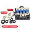 Waterproof Car Audio Power Fuse Holder Box with Fuse Capsule Rubber Cover Fuse Distribution Block for Car Audio Stereo Amplifier