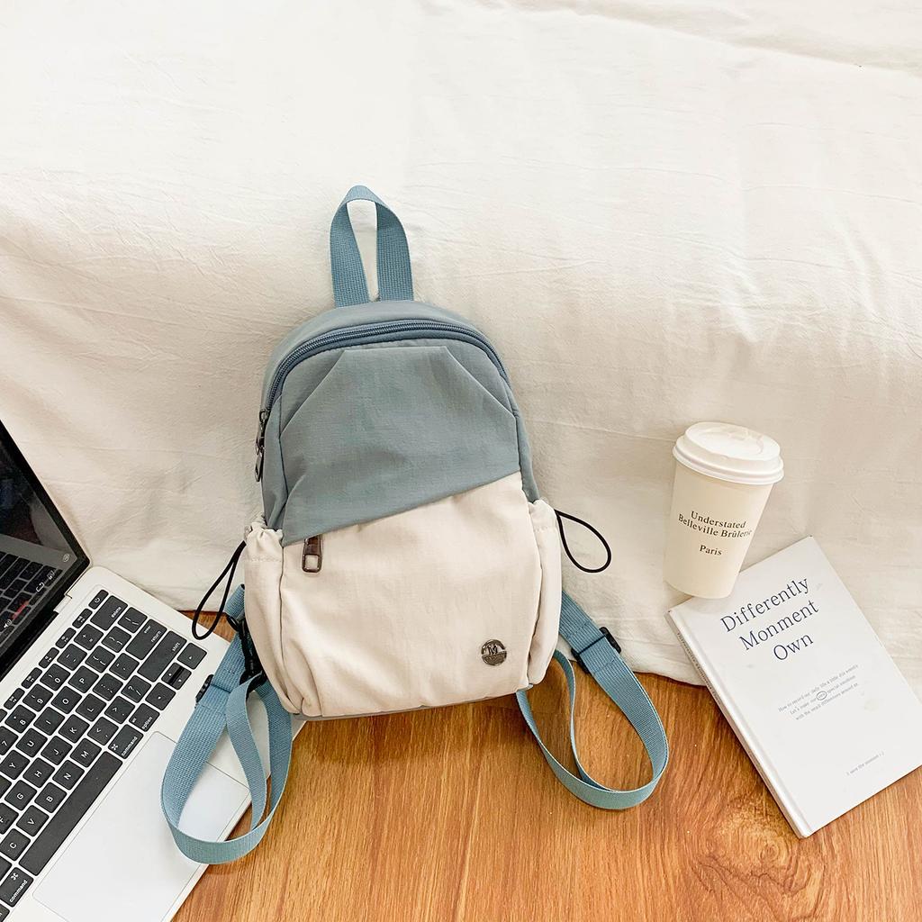 Summer New Men's and Women's Same Style, Fashionable, Simple, Portable, Lightweight and Multi-functional, Double Shoulder Back, Chest Bag, Should