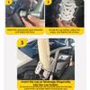 360° Adjustable Bicycle Bottle Holder Universal Fit Cup Cage Handlebar Cup Cage Adjustable Design Motorcycle Water Bottle Holder