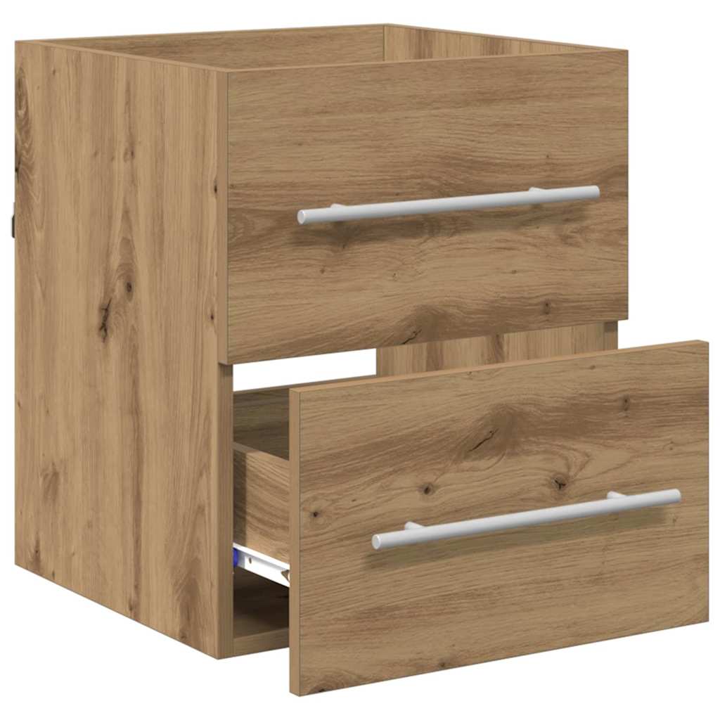 Artisan Oak Bathroom Vanity Cabinet 38.5 X 41 X 48 Cm