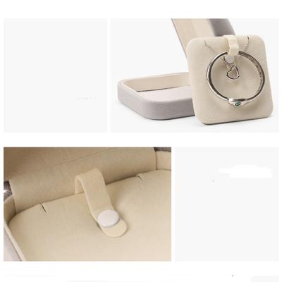 Pendant Display Box Soft Velvet Velvet Jewelry Box Earring Box Exquisite For Daily Storage Travel High-End Gift Packaging