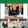 Trendy Street Style Large Capacity Pu Crossbody Bag Fashionable Minimalist Tote Handbag