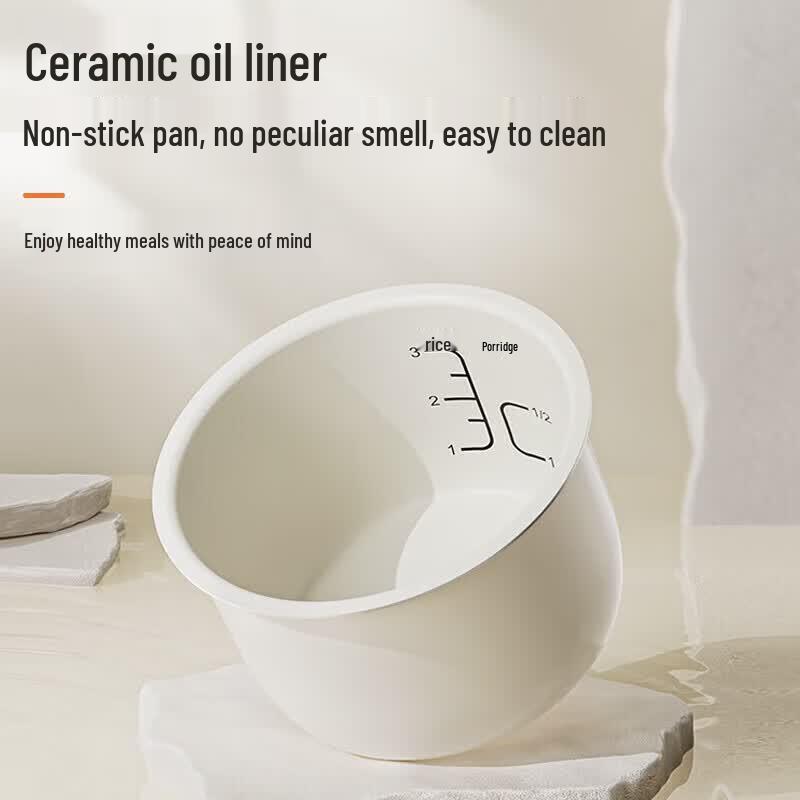 SUPOR 1.6L Smart Ceramic Non-Stick Rice Cooker CN Plug (adapter Included)