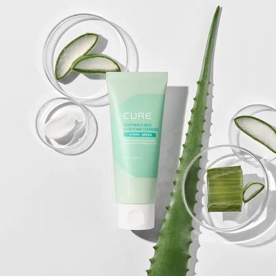 [Kim Jungmoon Aloe] Cure Soothing & Mild Aloe Foam Cleanser 100ml X 1