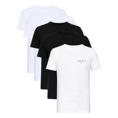 Henleys Mens Henfive A T-Shirt (Pack of 5)