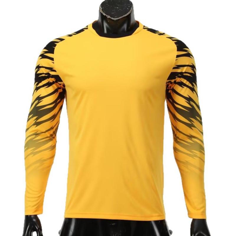 Professional Goalkeeper Kit Long Sleeve Jersey With Chest Protector Set Adult Soccer Training Matches