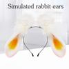 Plush Ears Hairband With Adjustable Wing Soft Plush Headbands For Costume Parties Kids