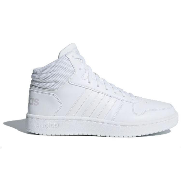 Adidas Hoops 2.0 Mid 'White' Women's B42099