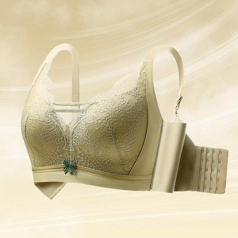 Large Size Bra for Women Adjustable Strapless Anti Glare Bra Women's Gathering Seamless Bra