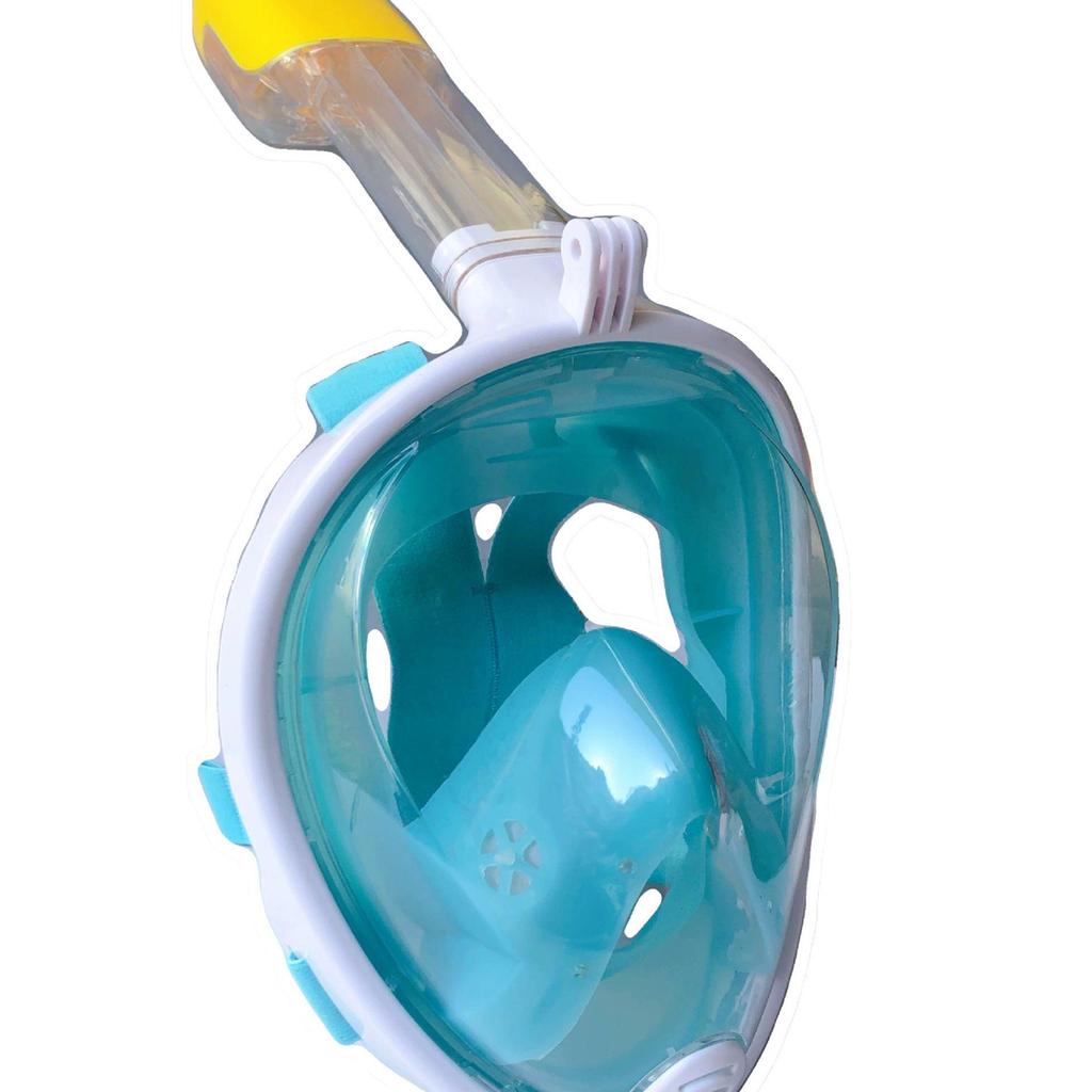 Silicone Snorkeling Set: Diving Mask & GoPro-Compatible Adult/Children's Swimming Goggles