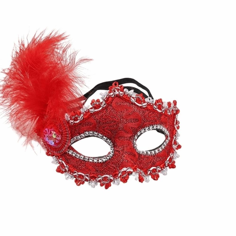 Lace Half-Face Mask Seductive Style Masquerade Ball Mask Halloween Festival Party Mask  Girl