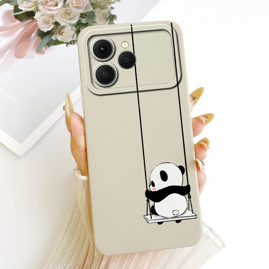Per Tecno Spark 40 Custodia KM5 Nuova Lusso Fiori Caramella Verniciata Copertura Morbido Silicone Custodia Telefono Per Tecno Spark 40C Spark40 C Fundas