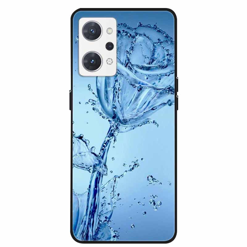 For Oppo Reno 7A 9A Case Phone Cover Soft Silicone Shockproof TPU Funda On For Oppo Reno9 A 5G Protection Capa Reno7 A / Reno9A