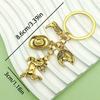 Retro Alloy Denim Boots Keychains & Charms: Unique Women's Accessories