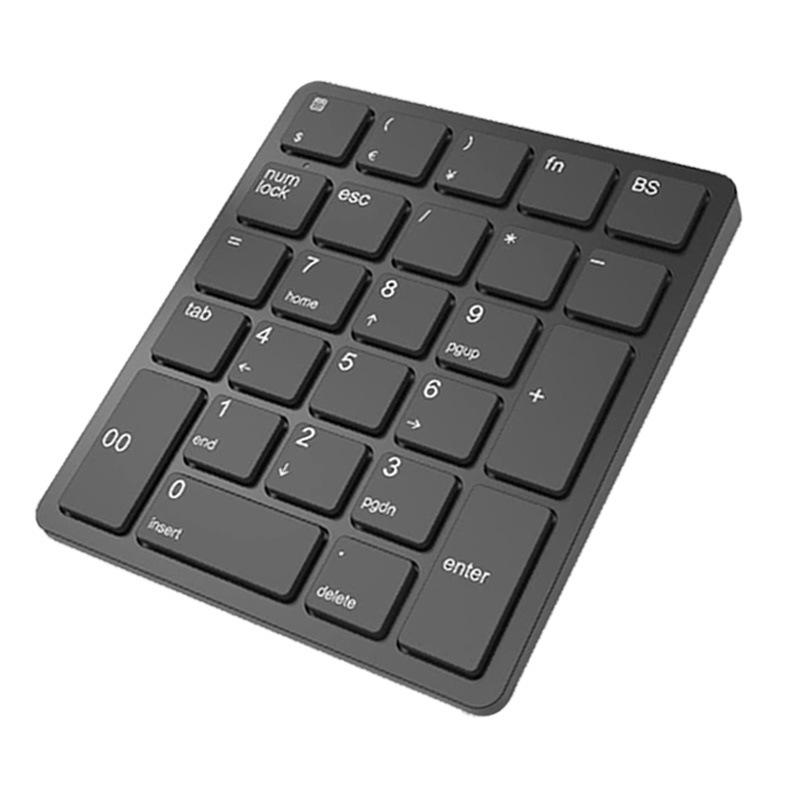 JOMAA 2.4G Wireless Rechargeable Compact Silent Keyboard for Office Use