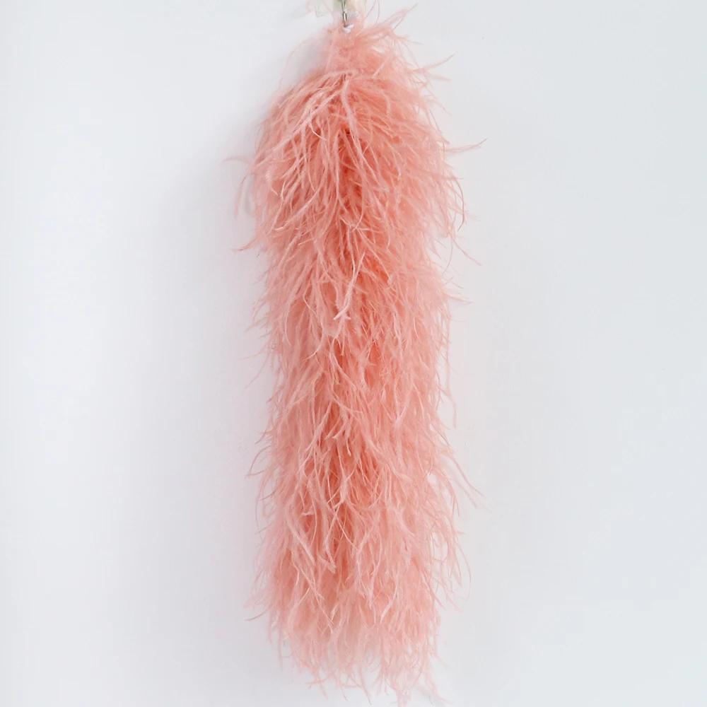 DIY 2 6 10 20 30ply Ostrich Feather Boa for Party/Costume/Shawl/Craft 50CM Ostrich Feathers Trim Costume Feather Top Dress Skirt