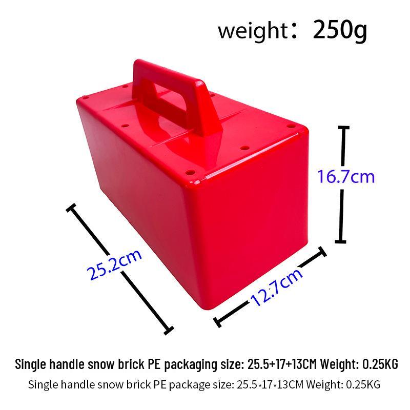 Эксклюзивный игровой набор «Замок из снежных кирпичей» для снежных боев с отчетом CPC