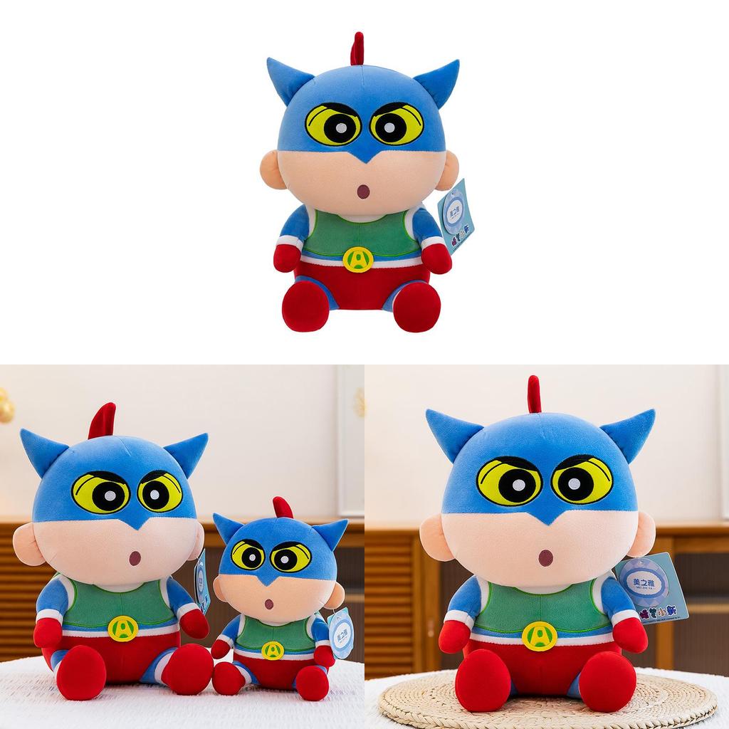 Crayon Shinchan Superman Plush Toy Kids Cartoon Stuffed Pillow Gift For Children