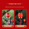 Solar Lucky Red Lantern & Desk Lamp