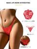 Comeondear Lace Extra Small and Plus Size Panties with Floral Design for a Peachy Available in and 3L Underwear Women's T-Back Panties, Sexy, Print,