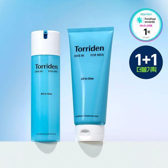 TORRIDEN Dive-in for Men Low Molecular Hyaluronic Acid All-in-One 200g Double Plan