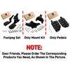 2014-2022 Passenger Pedal Footrest Mount Kit Motorcycle Rear Foot Pegs For Harley Sportster 48 XL1200 Iron 883 Roadster SuperLow