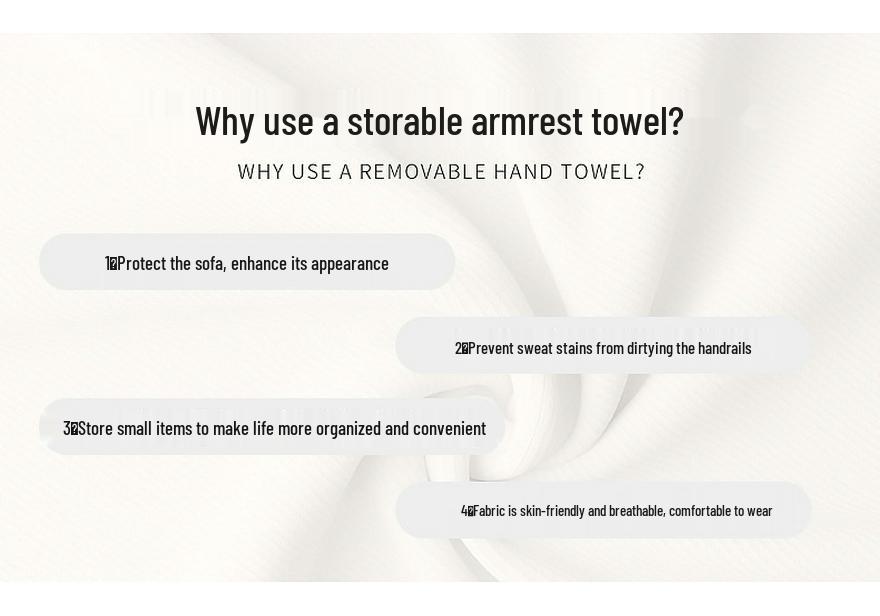 Multi-Pocket Sofa Armrest Organizer: Towel, Magazine & Remote Holder