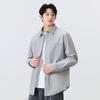 MINISO Men's Winter Warm Oxford Long Sleeve Shirt