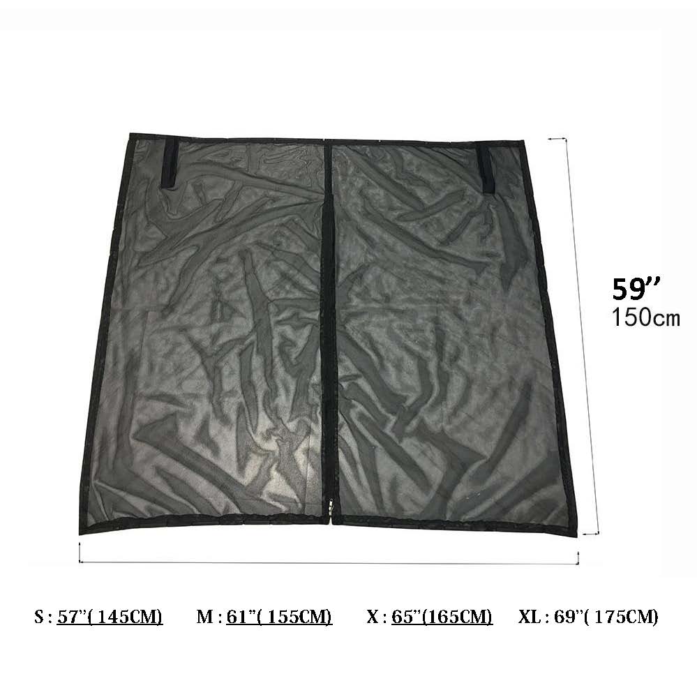 Magnetic trunk mesh breathable, mosquito resistant, environmentally friendly mesh curtains SUV tailgate mosquito net RV Summer S