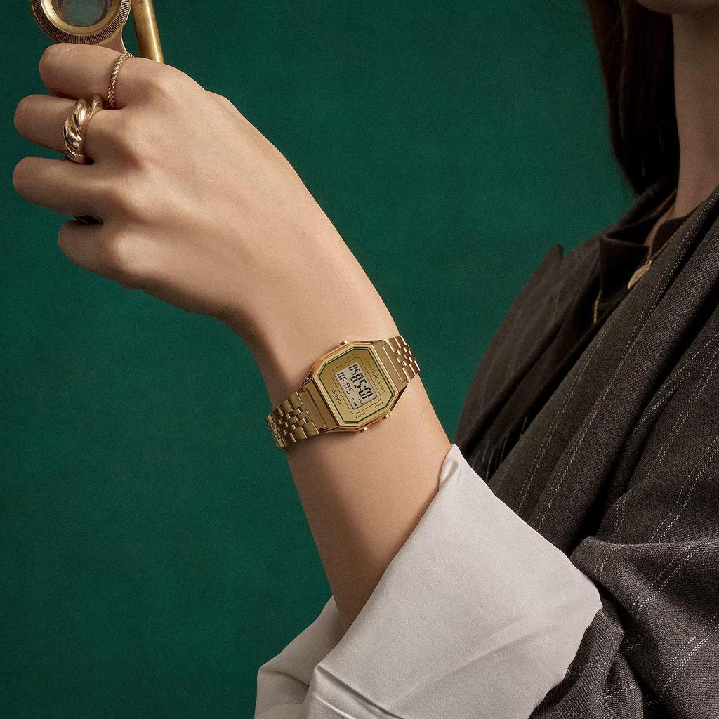 Casio Relógio Dourado Masculino LA680WEGV-9AEF