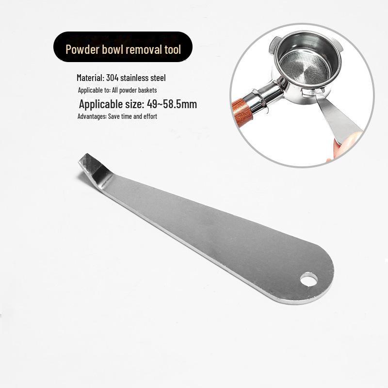 Universal-Blindschale für italienische Kaffeemaschinen: 51/53/58 mm Griff für Einzel-/Doppeltasse, Reinigungsschale für Brühkopf ohne Loch.