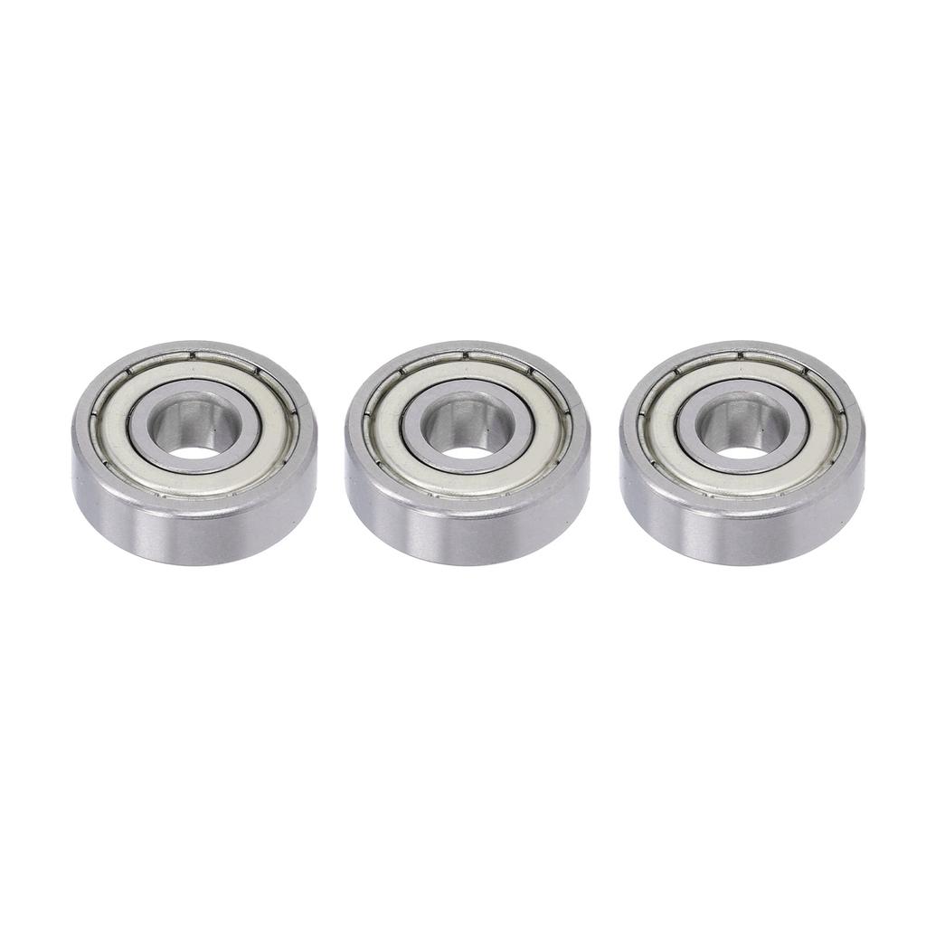 20PCS Miniature Ball Bearings Lightweight Iron Sealed Deep Groove Bearing Radial and Axial Load
