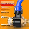 Aokewen SL12-04 Pneumatic Flow Control Valve (10-Pack)