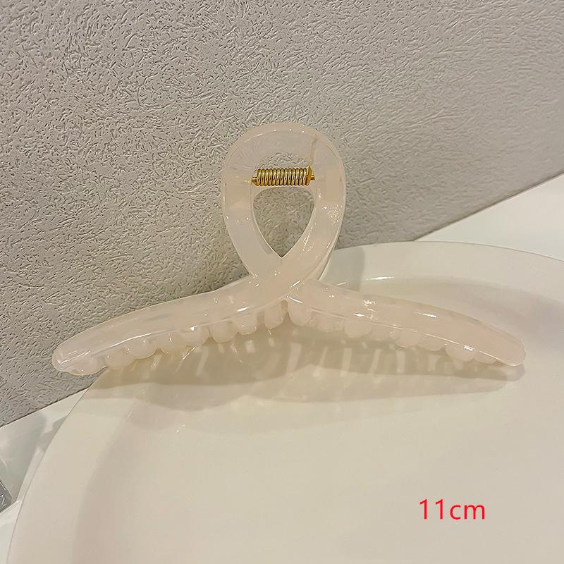 

Пластиковые прозрачные заколки для волос большого размера, модные женские заколки для волос, женские аксессуары для волос, головные уборы, заколки для волос с хвостиком, головные уборы