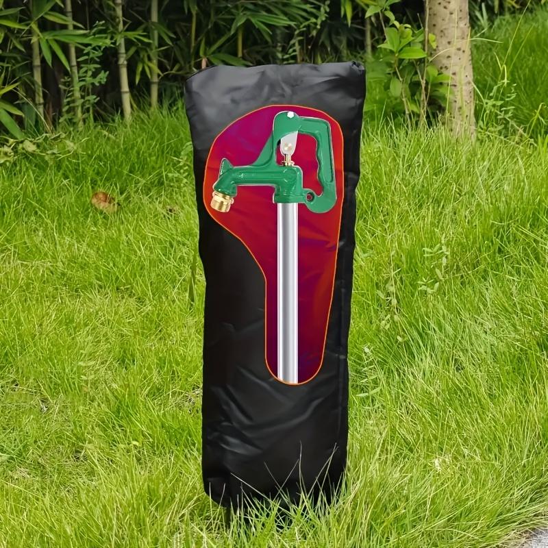 1pc Faucet Cover Heavy-Duty Water Pipe with Easy Snap-Fit/Threaded Connection for Garden Hose Bib,Lawn Sprinkler & Fire Hydrant