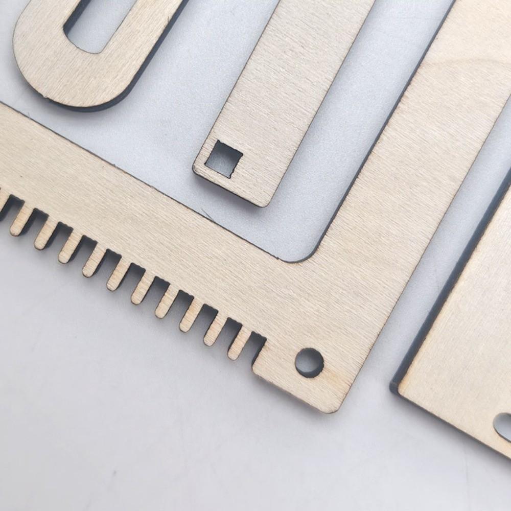 Small Frame Hand-Knitting Kit Wooden Yarn Weaving Tools Mini Loom Machine  Desktop Craft