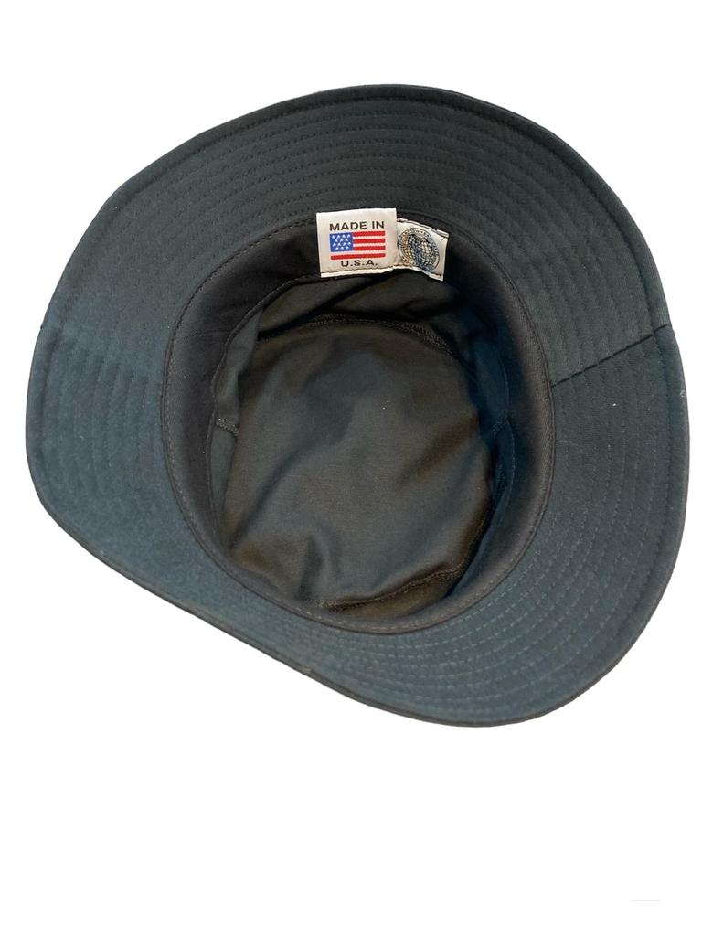 [COOPERSTOWN BALL CAP] Cooperstown Ball Cap BUCKET HAT Bucket Hat SOLID BLACKWASH BLACK NATURAL Freesize MADE IN USA (BLACK WASH)