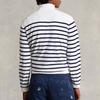 Polo Ralph Lauren Ss23 Gestreiftes Print-Logo Gestickt Halber Reißverschluss Pullover Sweatshirt Herren sweatshirt Mehrfarbig MNPOKNI16822733-100