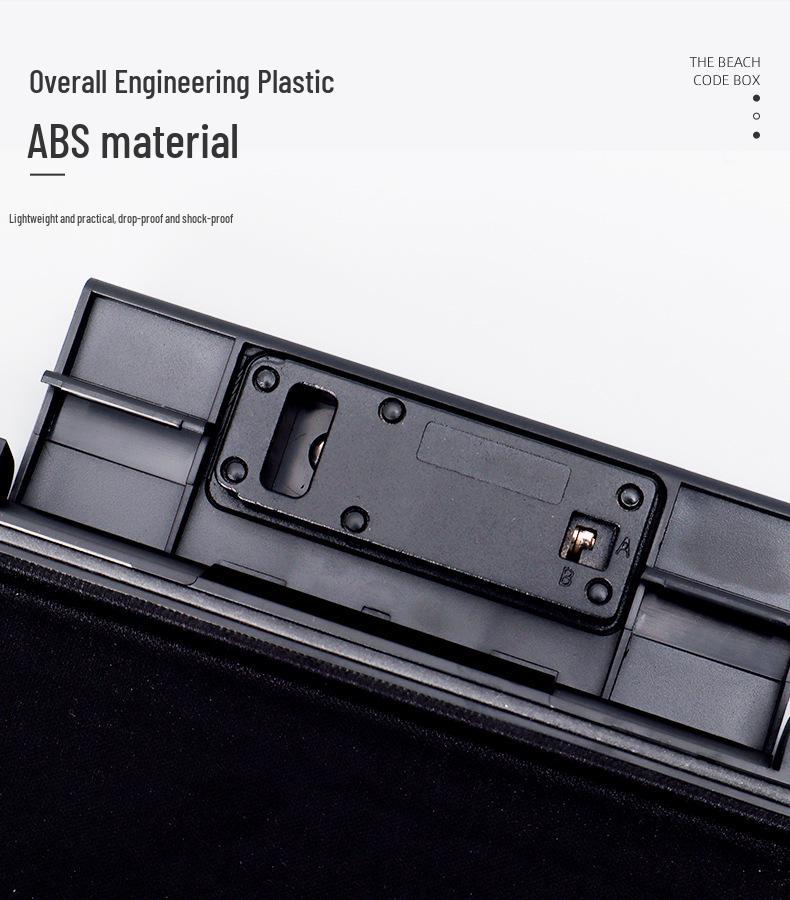 Portable Waterproof Password Storage Box for Beach and Travel