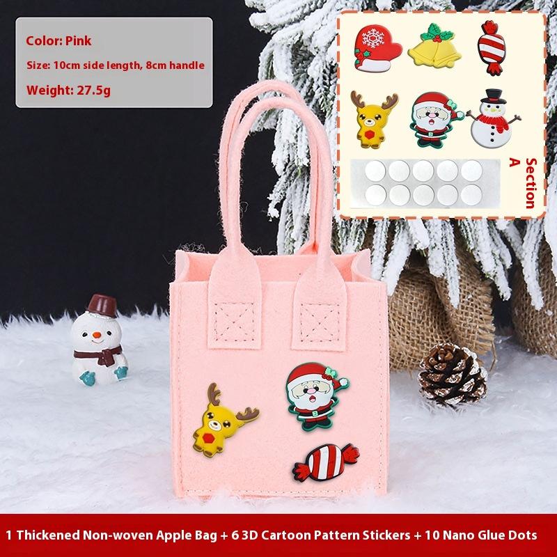 Christmas Apple Bag Children's Gift Bag Kindergarten Candy Bag Christmas Eve Apple Packaging Gift Box