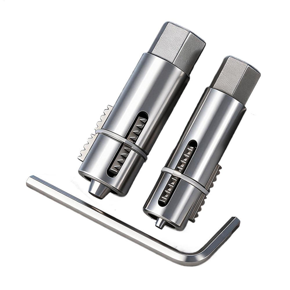 12mm And 14mm Broken Pipe Extractor Tool Adjustable Damaged Thread Extractor With Hex Wrench For Faucet Valve Tool accessories