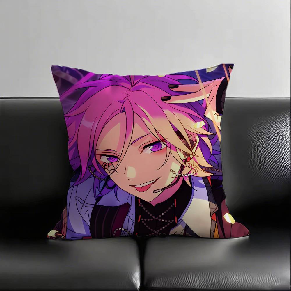 1pc Kohaku Oukawa Pillow Case Fashion Square Pillowcase Bedroom Sofa Room Ins Decoration Leisure